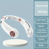 Rose Gold Portable Neck Fan